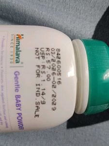 Himalaya Gentle Baby Powder and lotion