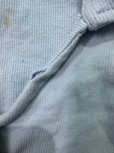 Light Blue Long Sleeve Top
