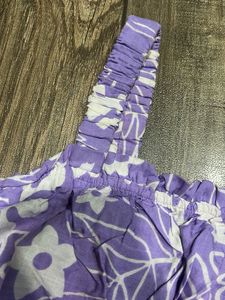 Cute Floral Print Summer Top