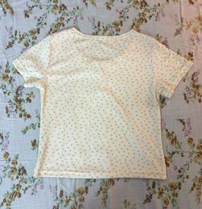 🌼Floral Print Henley Top🌼