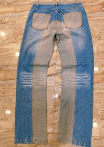 Patchwork Flare Jeans