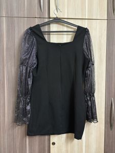 URBANIC Sparkle Sleeves DRESS