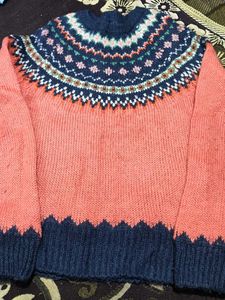 Cozy Fair Isle Knit Sweater