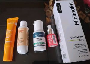 Skincare Set - Minimalist, SkinQ, Movataa & More