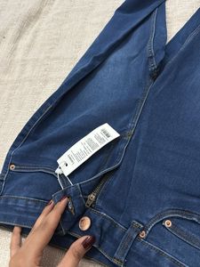 Blue Denim Jeans slim fit women