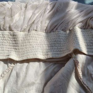 Cream Fairy Tale Lace Dress