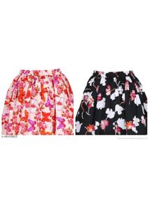 Chic Printed Skirts (Set of 2)