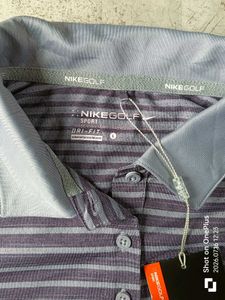 Nike Golf Striped Polo Shirt branded and OG
