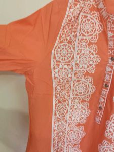 Elegant Embroidered Kurta