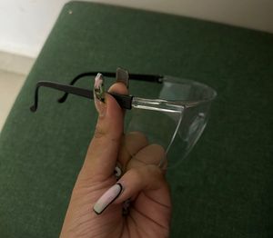 Clear Y2K UV Glasses