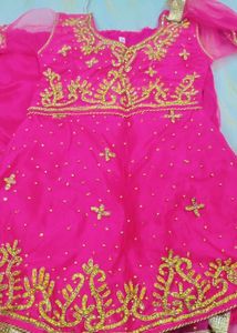 baby girl party wear sharara with duppata