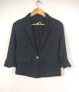 Candie's Black Plain Blazers (Women's)