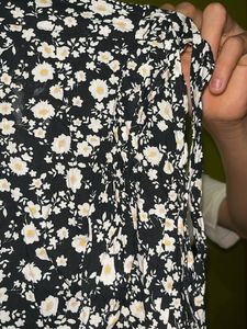 Floral Print Mini Skirt