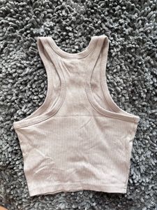 Ribbed Racerback Tank Top