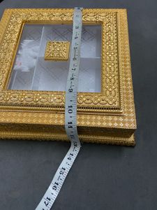 Gold Dry fruit Decorative Box