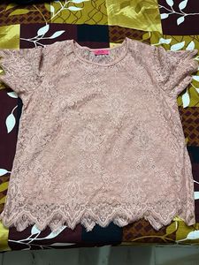 beautiful cutwork top