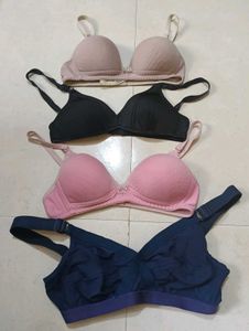 Lot of 4 Bras