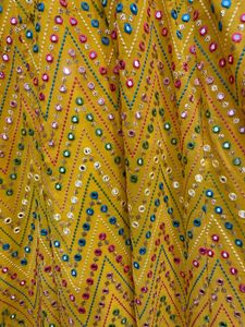 Festive Anarkali Mirror Work Heavy Set