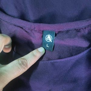 Purple Ethnic Skirt