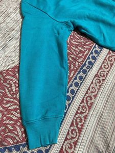 unisex Teal Sweatshirt