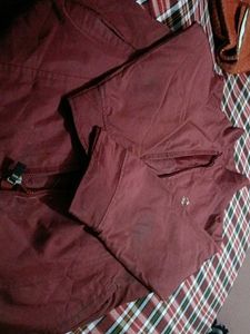 Stylish Maroon Jacket for Men
