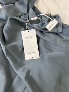 Elegant Satin Cowl Neck Top