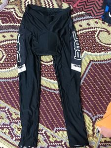 women's Black Cycling Padded Tights
