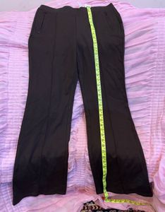 Comfortable Brown Flare Pants