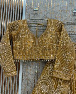 Stunning Embroidered Lehenga Choli Set
