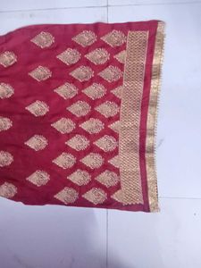 Elegant Maroon Embroidered Blouse