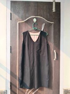 Sleeveless V-Neck Dress