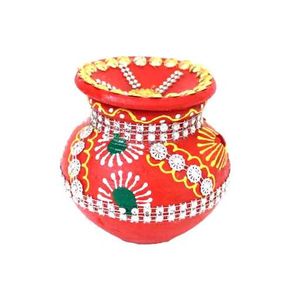 pack of 4 piece Diya , 1 Bowl,  Kalawa