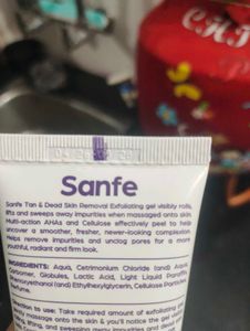 new sanfe scrub
