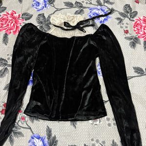 Black Velvet choker top
