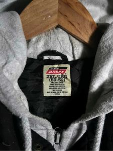 Dickies Black Hooded Jacket/ Rare outdoor brand