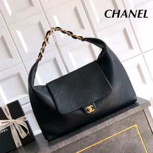 Chanel Maxi CC Hobo crafted in supple calfskin wit