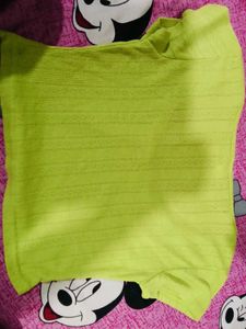Cute Green Baby Tee
