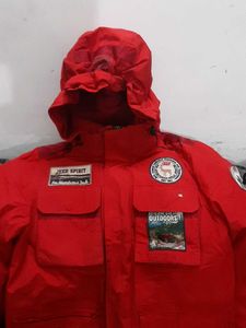 Red Jeep Spirit Outdoor Jacket