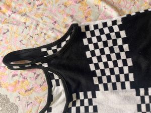 Checkerboard Tank Top