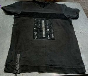 loose black cool top