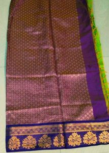 Elegant Silk Blend Saree