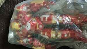 metel robot action figure