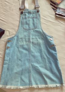 Women Blue Denim Dungaree