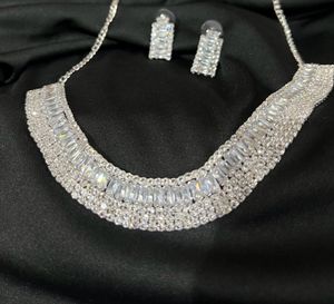 AD Necklace Set FrenchRetro Simple