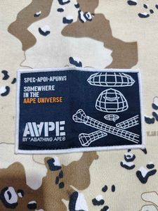 Aape By Bape Camo Print Sweatshirt