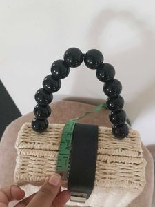 Woven Square Handbag
