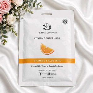 The Man Company Vitamin C Sheet Mask