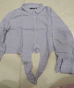 Cute Gingham Check Shirt