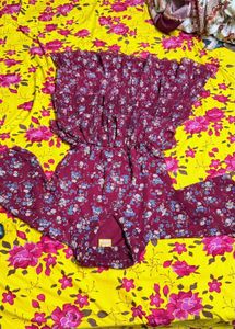 Floral Tiered Mini Dress