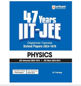 Arihant 47 Years IIT-JEE Physics Solved Papers